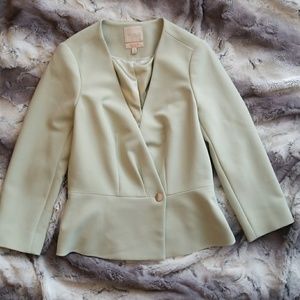the limited/scandal collection/peplum blazer/xs
